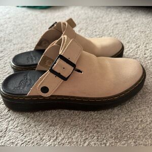 Dr. Martens Carson suede sling back mules